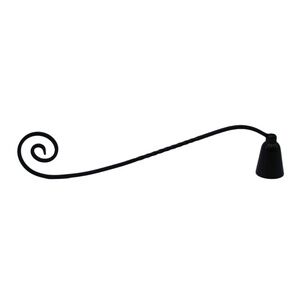 PartyLite P7002 Jamestown Candle Snuffer Black Wrought Iron 12" LN NEW w/Box